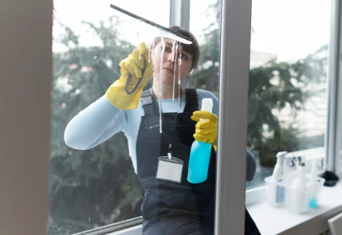 Nettoyage de vitres intérieures et extérieures à Hennezis